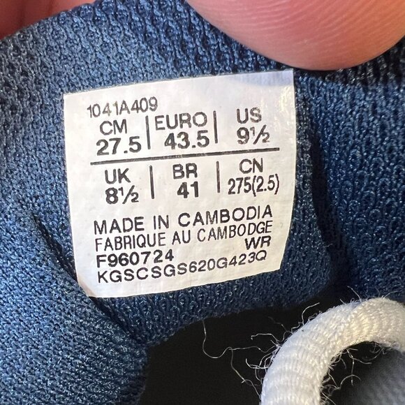 Asics Gel-Dedicate 8 Mens Tennis Shoes Size 9.5 White/Red - Picture 7 of 7